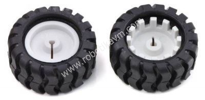 Wheel 42x19mm Pair - 42x19 Tekerlek ifti - PL-1090