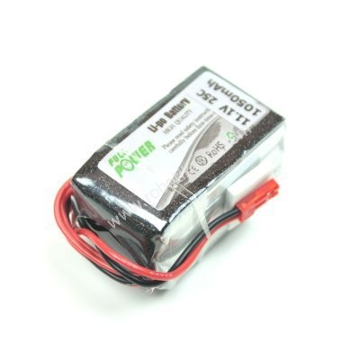 11,1V-Lipo-Batarya-1050mAh-25C