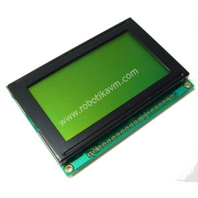 128x64-Grafik-LCD,-Yesil-uzerine-Siyah---TG12864B-01XA0