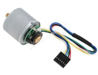 12V 25mm 10,200 Rpm Enkoderli Yksek Gl Redktrsz DC Motor PL-3212