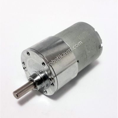 12V-37mm-200-Rpm-50-1-Reduktorlu-DC-Motor---PL-1104