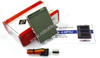 2.4" Arduino ve Raspberry Uyumlu Dokunmatik LCD Ekran - uLCD-24PTU -Touch LCD Display