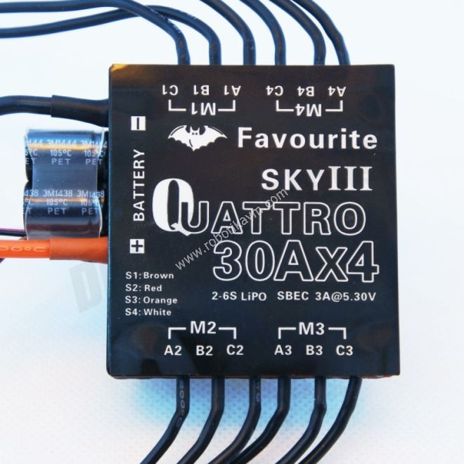 30Ax4-Quattro-ESC---Dortlu-Fircasiz-Motor-Surucu-Modulu