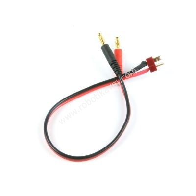 4mm Banana - Erkek XT60 Dntrc Kablo - 30cm, 14AWG