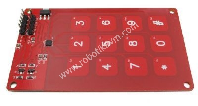 3x4 Kapasitif Dokunmatik Keypad