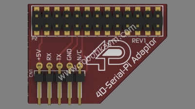 4D Raspberry Adaptr Shield
