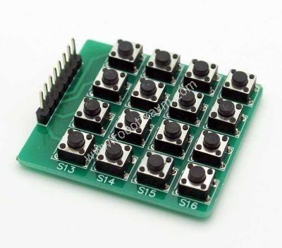 4x4 Push Buton Keypad