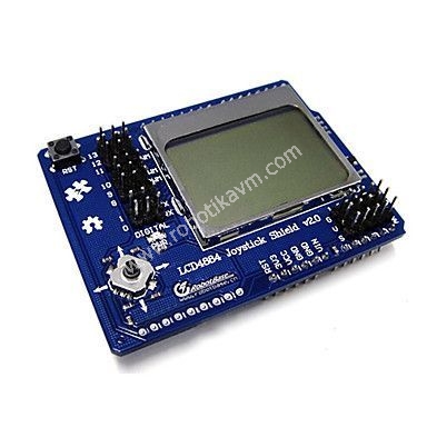 5110 LCD Joystick Shield - LCD4884