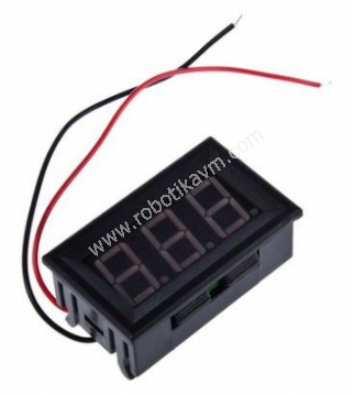 Dijital Panel Voltmetre DC 0-100V