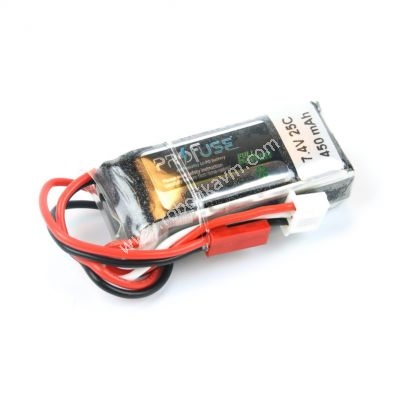 7,4V-Lipo-Batarya-450mAh-25C