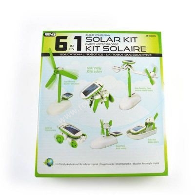 6′l Gne Enerjili Robot Eitim Kiti (6-in-1 Educational Solar Kit)