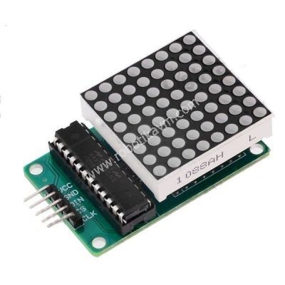 8x8 Krmz Dot Matrix Board