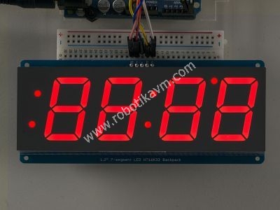 4-Haneli-1.2"-7-Segment-I2C-Ekran-(Kirmizi)