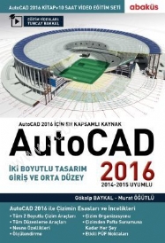 AutoCAD 2016 (Online Video Eitim Seti Hediyeli) - Murat tl