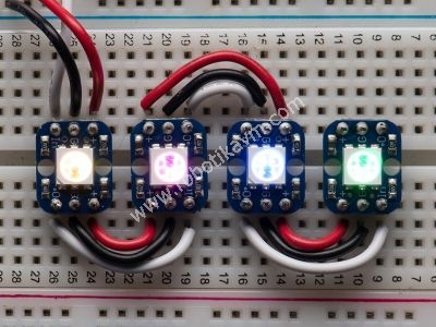 Breadboard-Uyumlu-NeoPixel-(4′lu-Paket)