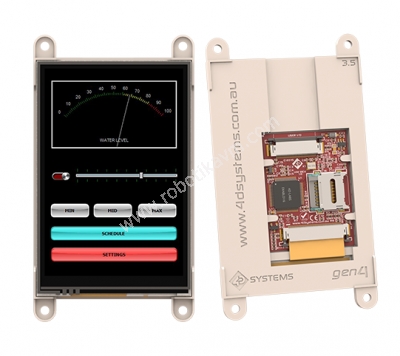 gen4 3.5" Dokunmatik, erevesiz TFT LCD Ekran - gen4-uLCD-35DT