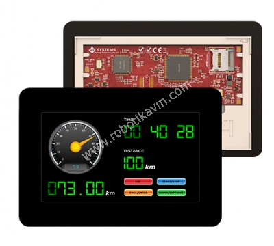 gen4-4.3"-Kap.-Dokunmatik,-cerceveli-LCD-Ekran---gen4-uLCD-43DCT-CLB