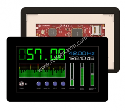 gen4-7.0"-Kapasitif-Dokunmatik,-cerceveli-TFT-LCD-Ekran---gen4-uLCD-70DCT-CLB