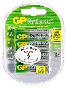 GP ReCyko 3+1 2100 mAh arjl AA Kalem Pil