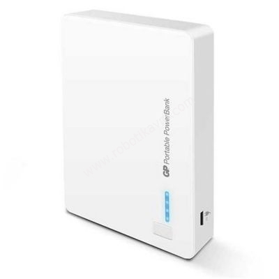 GP Tanabilir arj Cihaz (PowerBank) 12000 mAh - GP302 (Beyaz)