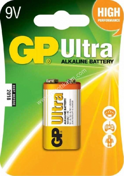GP Ultra 9V Pil