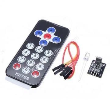 IR-Alici-Verici-Kumanda-Seti---IR-Receiver-Module-Wireless-Remote-Control-K