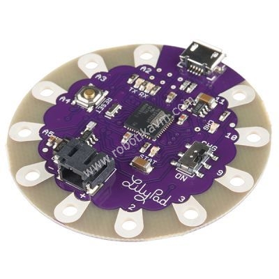 LilyPad-Arduino-USB-(ATmega-32u4-islemcili)