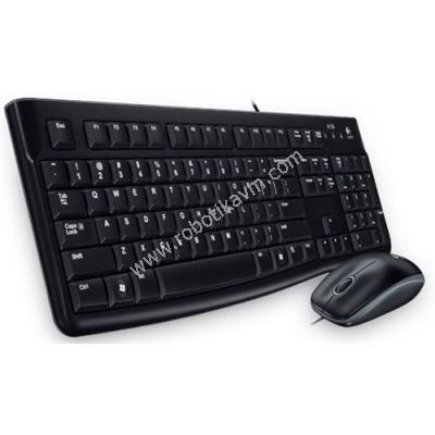 Logitech MK120 Kablolu Klavye Mouse Seti