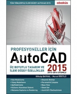 Profesyoneller in Autocad 2015 - Gkalp Baykal & Murat tl