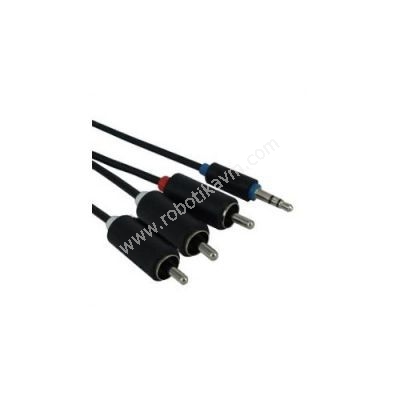 Prolink-3.5mm-Stereo-Erkek--3-RCA-Erkek-Ses-Kablosu-(1.5m)---PB333-0150