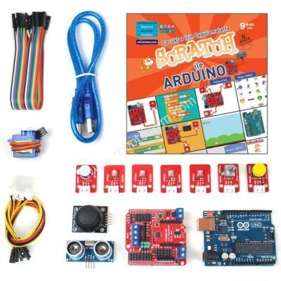 ocuklar iin Scratch ile Arduino Balang Seti (Kitapl)