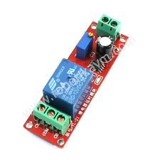 Zaman Ayarl Tekli Rle Kart - 12V Delay-Off Relay Module