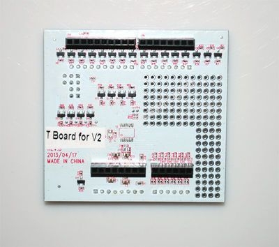 T-Board-to-Bridge-Arduino-Shield-to-pcDuino-with-Level-Shifter-V2